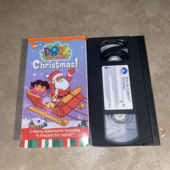 Dora the Explorer - Doras Christmas (VHS, 2002) - Vintage Kids Holiday Movie - Picture 5 of 6